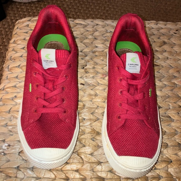 Cariuma Red Sneakers - Picture 2 of 10